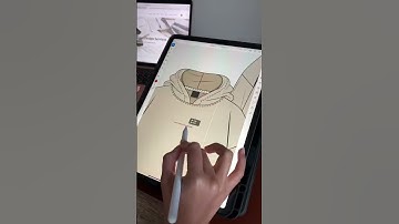 Thumbnail of How to Design Hoodie Using Adobe Illustrator #iPad #adobeillutrator #hoodiedesign #shorts