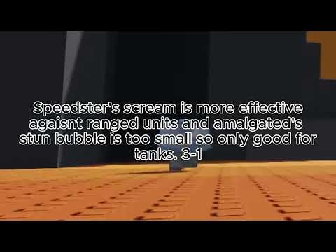 Speedster(wtd) vs Amalgated(entd)
