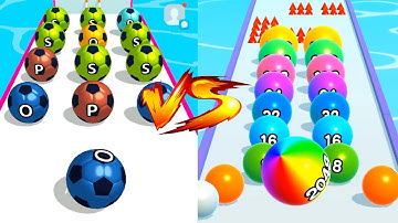 Ball Run 2048 VS A-Z Run Level 59 (Android | IOS)