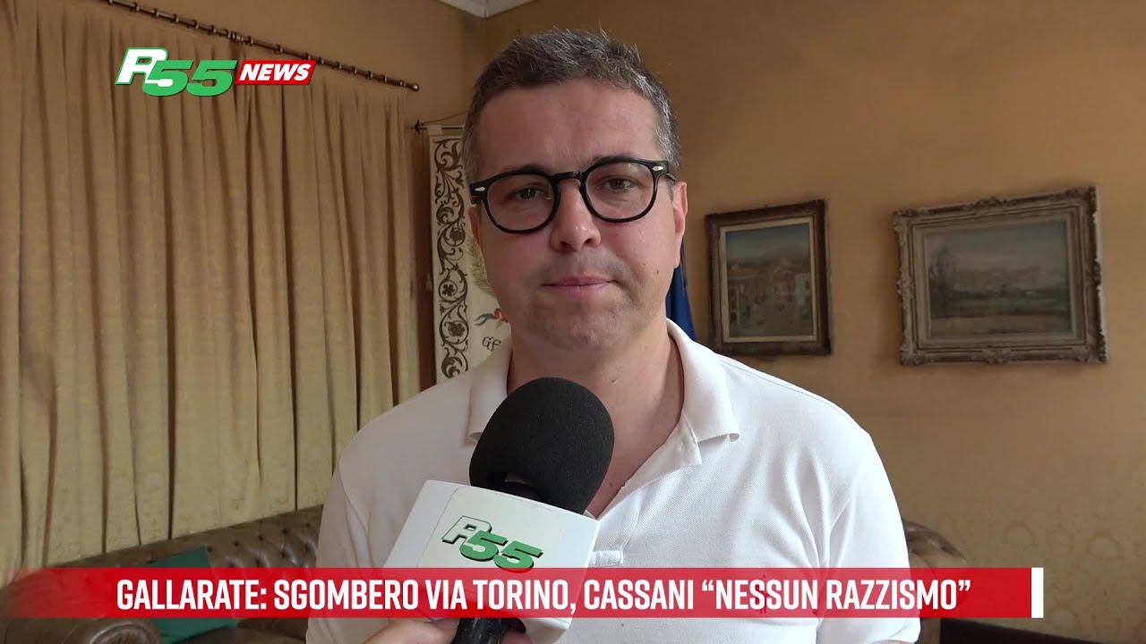Gallarate - Sgombero via Torino, Cassani “Nessun razzismo”