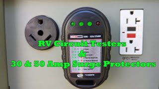 RV Surge Protectors & RV Circuit Testers