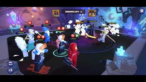 Lego Legacy Heroes unboxed Map 4 brix using Chill team vs Ninjago