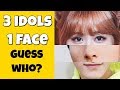 GUESS THE IDOLS !! | 3 IDOLS IN 1 FACE |