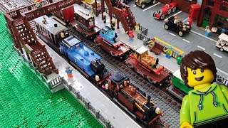 Spa Valley Model Railway Exhibition - Larry's Lego
