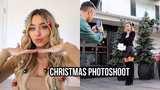 Taking Christmas photos in Newport! vlogmas day 15!