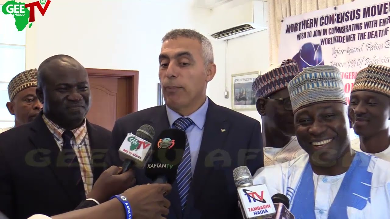 Northern Group Pays  Condolences Visit To Palestine Authority Over Death Of Late IGP Fatima Barnawi