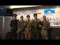 TEAM NACS 第 16 回公演「PARAMUSHIR~信じ続けた士魂の旗を掲げて」囲みの模様