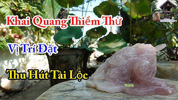 Khai Quang Tẩy Rửa Và Nạp Năng Lượng Cho Cóc 3 Chân