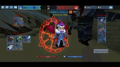 I meet MIB in Build and shoot (Blockman go)