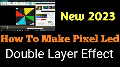 How To Make Pixel Led Effect | Pixel Led Double Layer |  Pixel Led Light  | Atul Light House