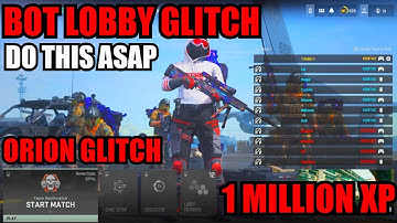 *DO THIS ASAP* BOT LOBBY GLITCH MW2! 1 MILLION XP/CAMOS/FREE SKINS! MW2 GLITCHES! WARZONE 2 GLITCH!