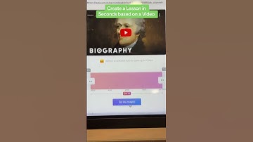 Create an entire lesson around a YouTube video in seconds! #teachers #chatgpt