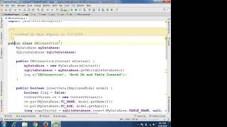 How to use Database SQLLite Android - Part II | | IT Industry Tutorials