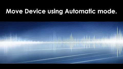 FARO CAM2 Measure 10  Move Device Using the Automatic Method