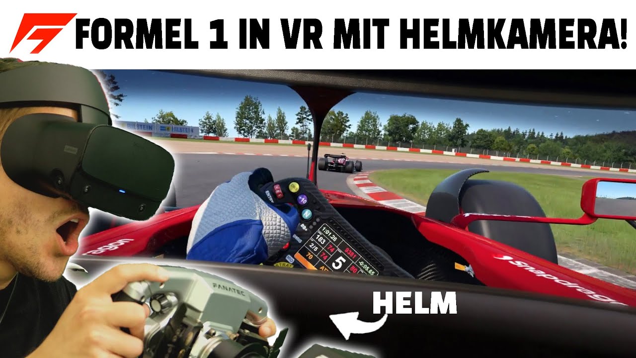 Formel 1 in VIRTUAL REALITY mit Helmkamera Die beste F1 2022 Simulation?