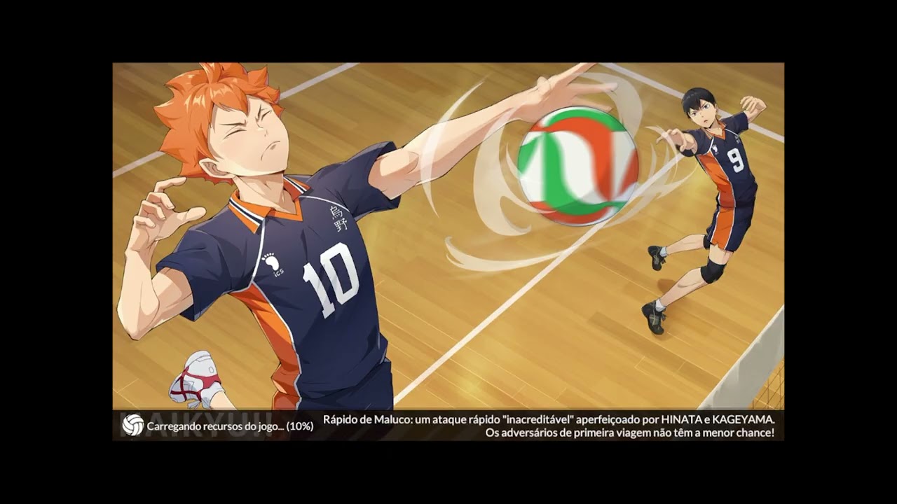 Jogando Haikyuu!! Fly High!