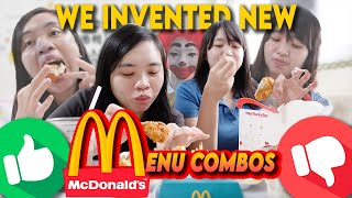 WE INVENTED WEIRD MCDONALD'S COMBO! l singapore vlog 🇸🇬