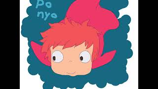 崖の上のポニョ ポニョ（イラスト - YouTube