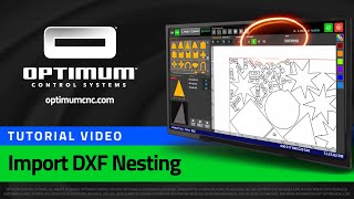 OptimumCNC: 08_03 Import DXF Nesting