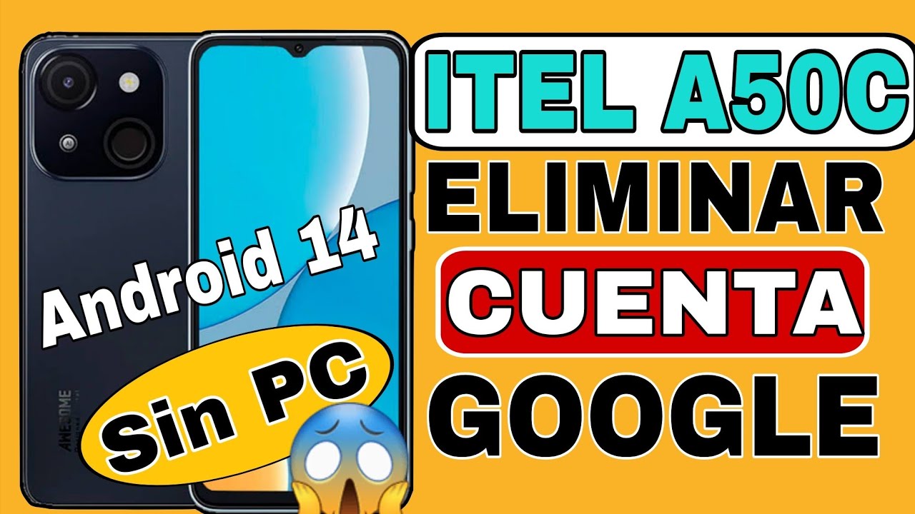 Itel A50c | A50 Eliminar Cuenta Google Android 14 | Itel a669l Frp Bypass | SOLUCION🤩