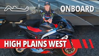 High Plains Raceway  West  Onboard Motorcycle Lap