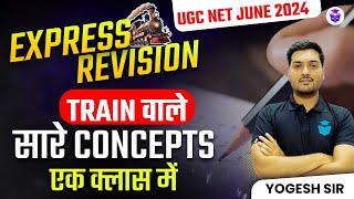 UGCNET Paper 1 Mathematical Reasoning | Train Based Concepts in One Class | Yogesh Sir JRFAdda