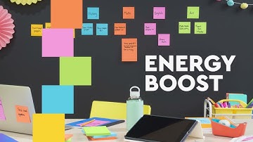 Post-it® Super Sticky Notes, Energy Boost Collection