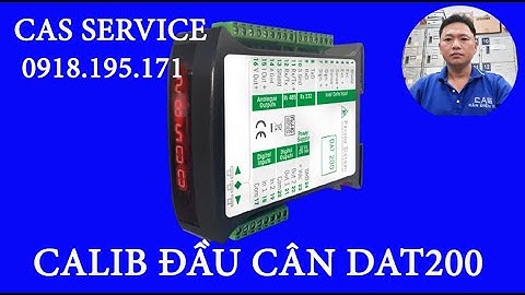 Đầu Cân DAT200 Calib Hiệu Chuẩn||Đầu Cân Điện Tử Đóng Bao||Pavone Sistemi DAT200||Calib Hiệu Chuẩn