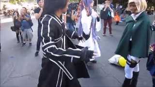 Hatsune Miku Expo 2014 in Los Angeles - Dance Battle: SAO vs. SNK/AOT