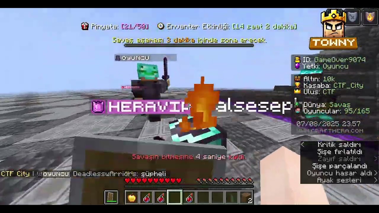 cyrus ve halil43 ve hileleri play.crafthera.com