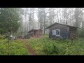 Путешествие на Ямозеро Ч14. Сплав по реке Мезень. Мезенская Пижма. Лесная изба. Один в глухой тайге