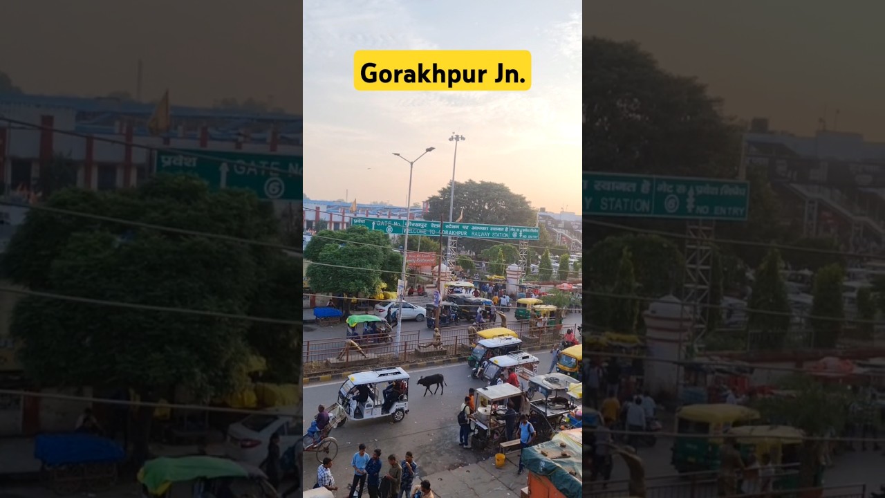 Gorakhpur JN. Station. GDS To MTS Exam 25/08/2024 Location #shorts #ytshorts #gdstomts