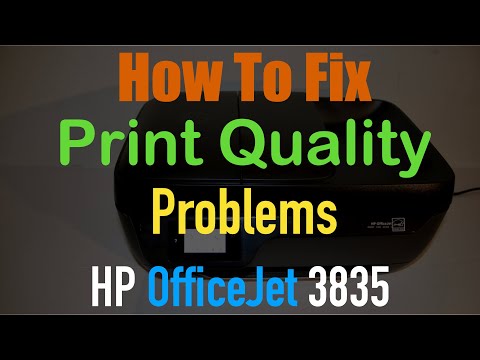 How to Fix Bad Print Quality in HP OfficeJet 3835 Printer ?