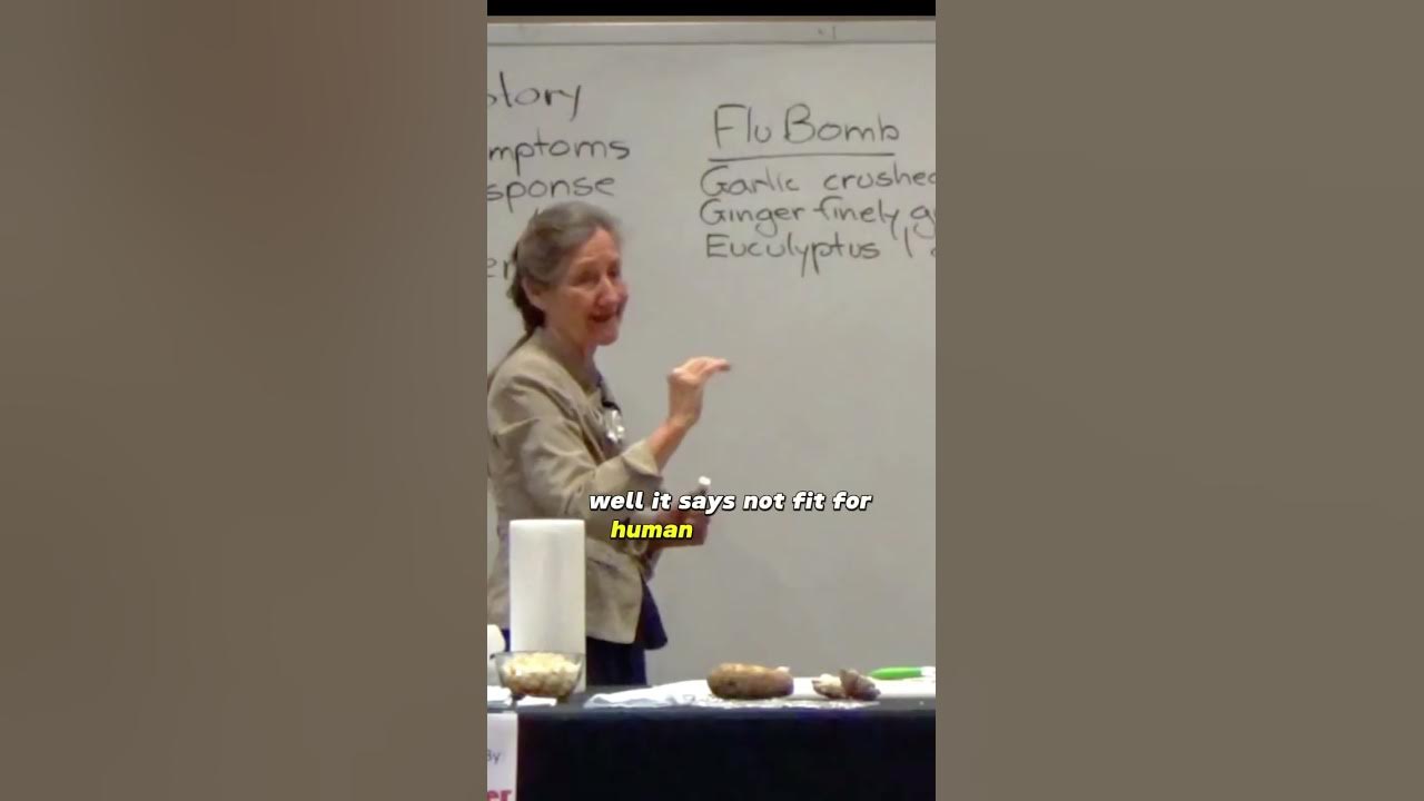 Barbara O’Neill How to make a flu bomb . healing at home Emma.louise11