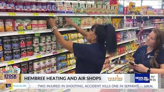 Stock the Pantry: Shopping spree with Hembree Heating and Air