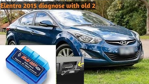 2015 Hyundai Elantra Diagnose with OBD2 Scanner | Check Engine Light & Fault Code Explained