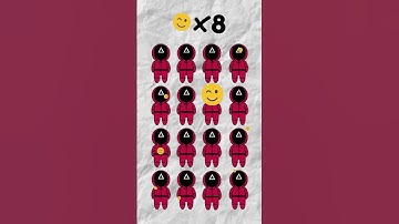 Find the odd emoji: Squid Game Challenge Edition #findtheoddemoji #quizquizzes #shorts