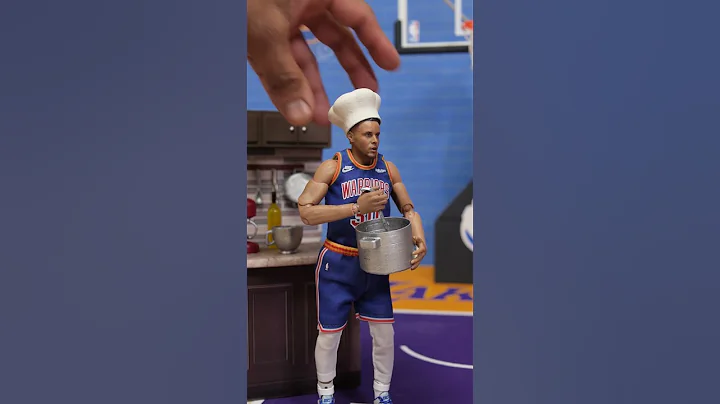 Steph Curry vs. Lebron James - The Chef vs. The King Diorama #Shorts