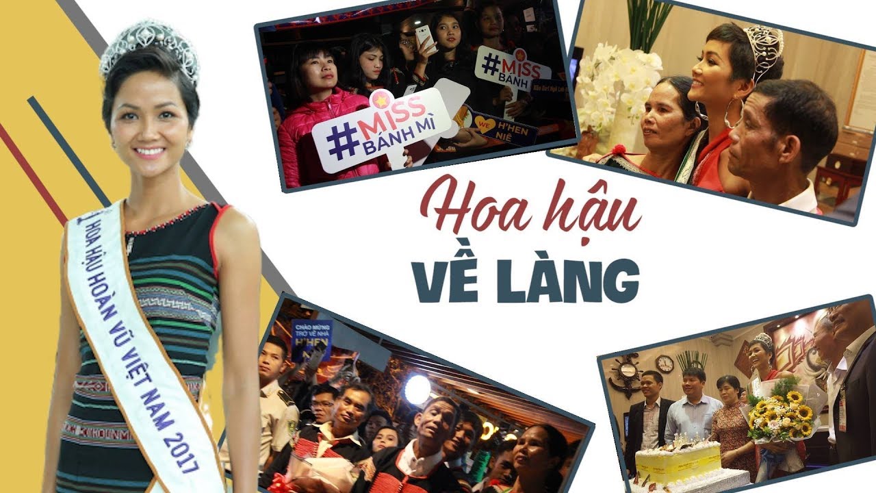 H'Hen Niê homecoming: Warmly welcomed by village of Ê Đê