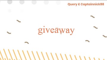 Giveaway | Professional 2D Giveaway Intro (ft. Query)