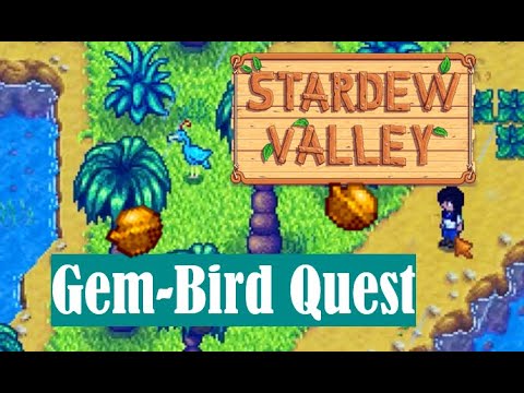 How To Solve The Gem-Bird Riddle - Ginger Island | Stardew Valley New 1.5 Update