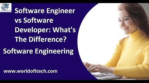 Software Engineer vs Software Developer: What