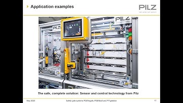 Pilz PITgatebox, PSENsgate, and PSENbolt gate access systems