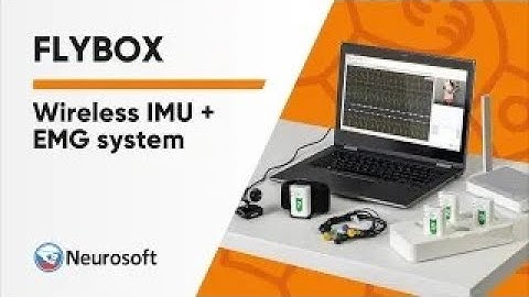 Flybox Wireless IMU + EMG system