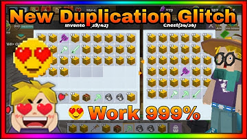 😍New Duplication Glitch || NEW DUP WORK 999% 🤑 In Blockman Go Skyblock🔥