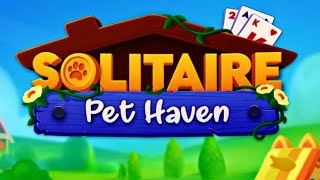 Solitaire Pet Haven - Relaxing TriPeaks Game (Gameplay Android) screenshot 1