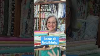 É amanhâ!!!!! Muito tecido lindo, muito kit lindo e super Descontos!!!! aguardo voces!