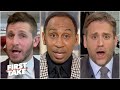 Stephen A., Max and Dan Orlovsky get fired up over Aaron Rodgers' future in Green Bay | First Take