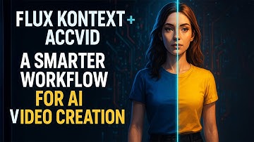 Flux Kontext + AccVid + VACE: A Smarter Workflow for AI Video Creation