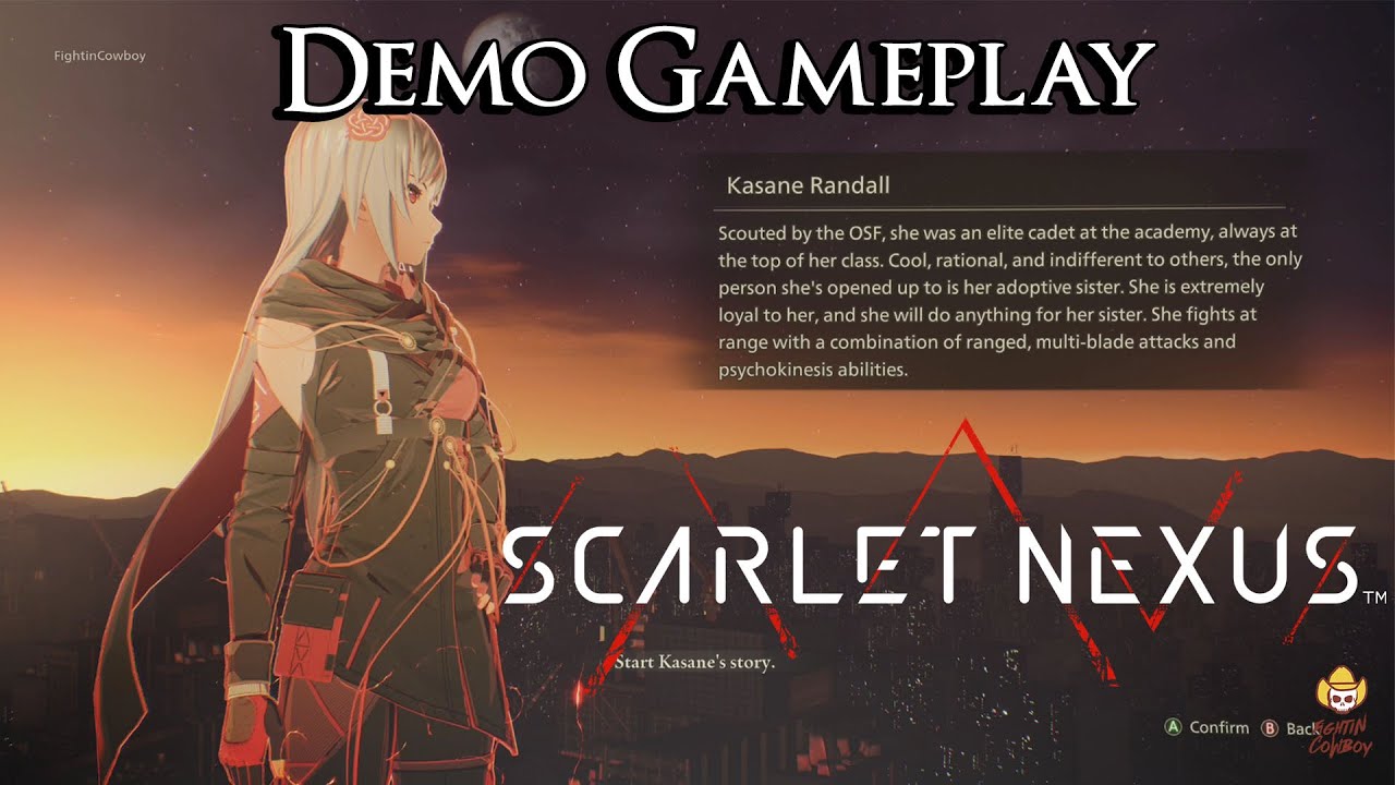 Scarlet Nexus - Kasane Gameplay  Fast and clean, the only way to